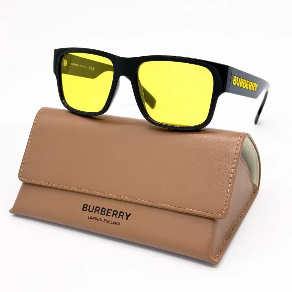 NEW BURBERRY BE4358 3001/85 BURBERRY KNIGHT BE4358 300185 MEN SUNGLASSES